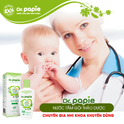 Dr.Papie được các chuyên gia khuyên dùng vì an toàn tuyệt đối cho trẻ nhỏ