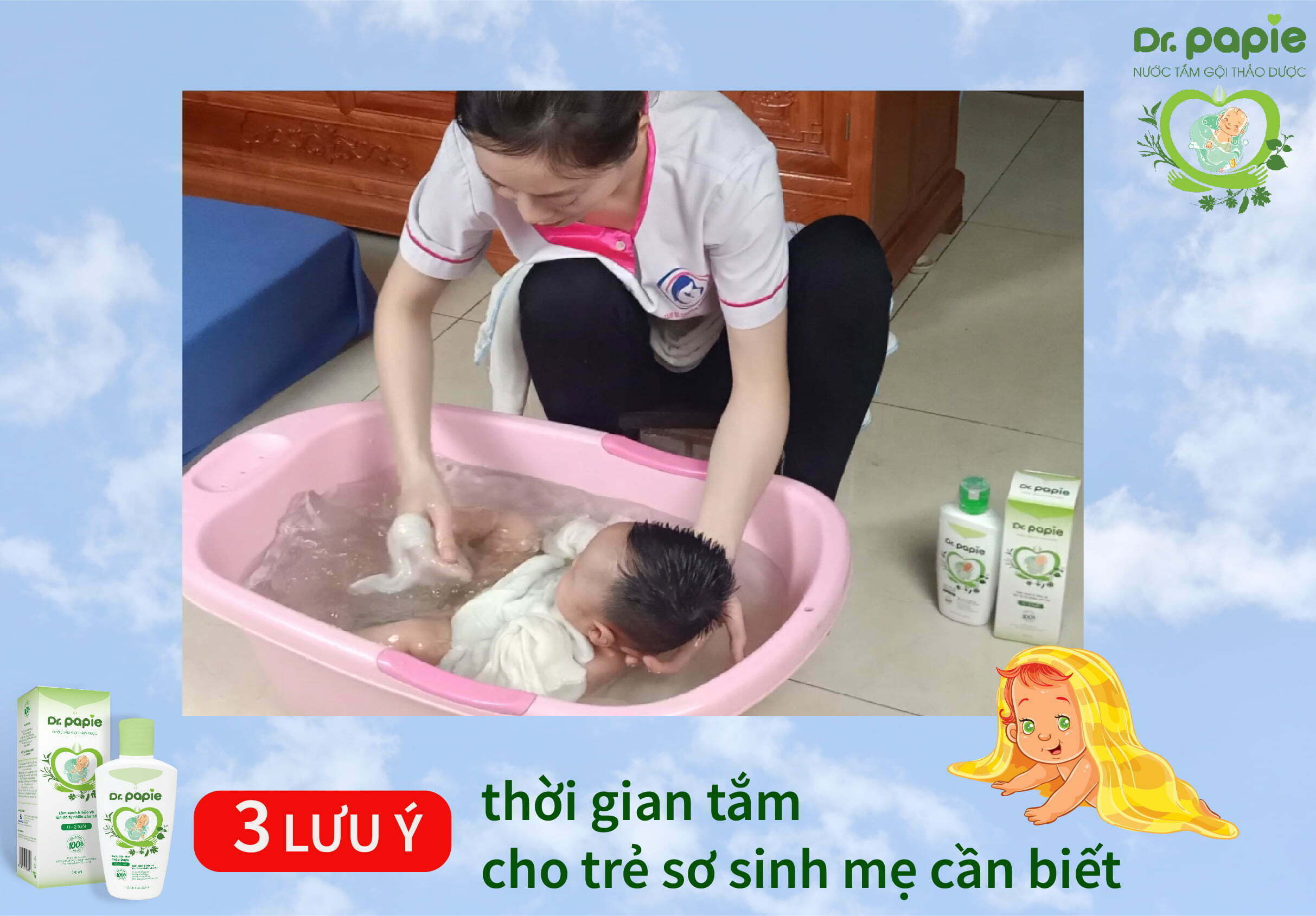 3 Lưu ý thời gian tắm cho trẻ sơ sinh quan trọng nhất mẹ đã biết chưa