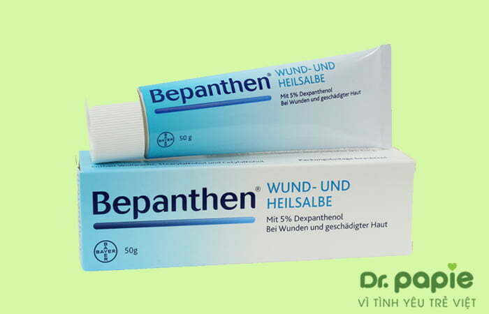 Thuốc trị hăm tã cho trẻ gái Bepanthen