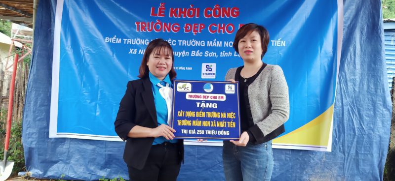 STARMED trao tặng 250 triệu đồng "trường đẹp cho em"