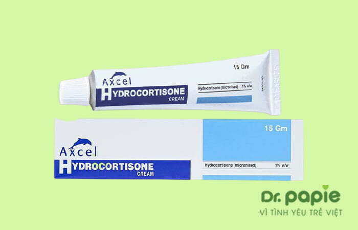 Thuốc chống viêm corticosteroid bôi ngoài da cho trẻ bị sốt phát ban