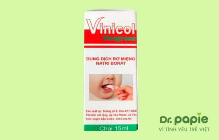 Thuốc đánh tưa lưỡi Vinicol