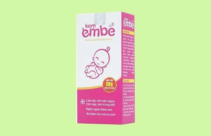Kem trị rôm sảy cho trẻ sơ sinh Kemembe