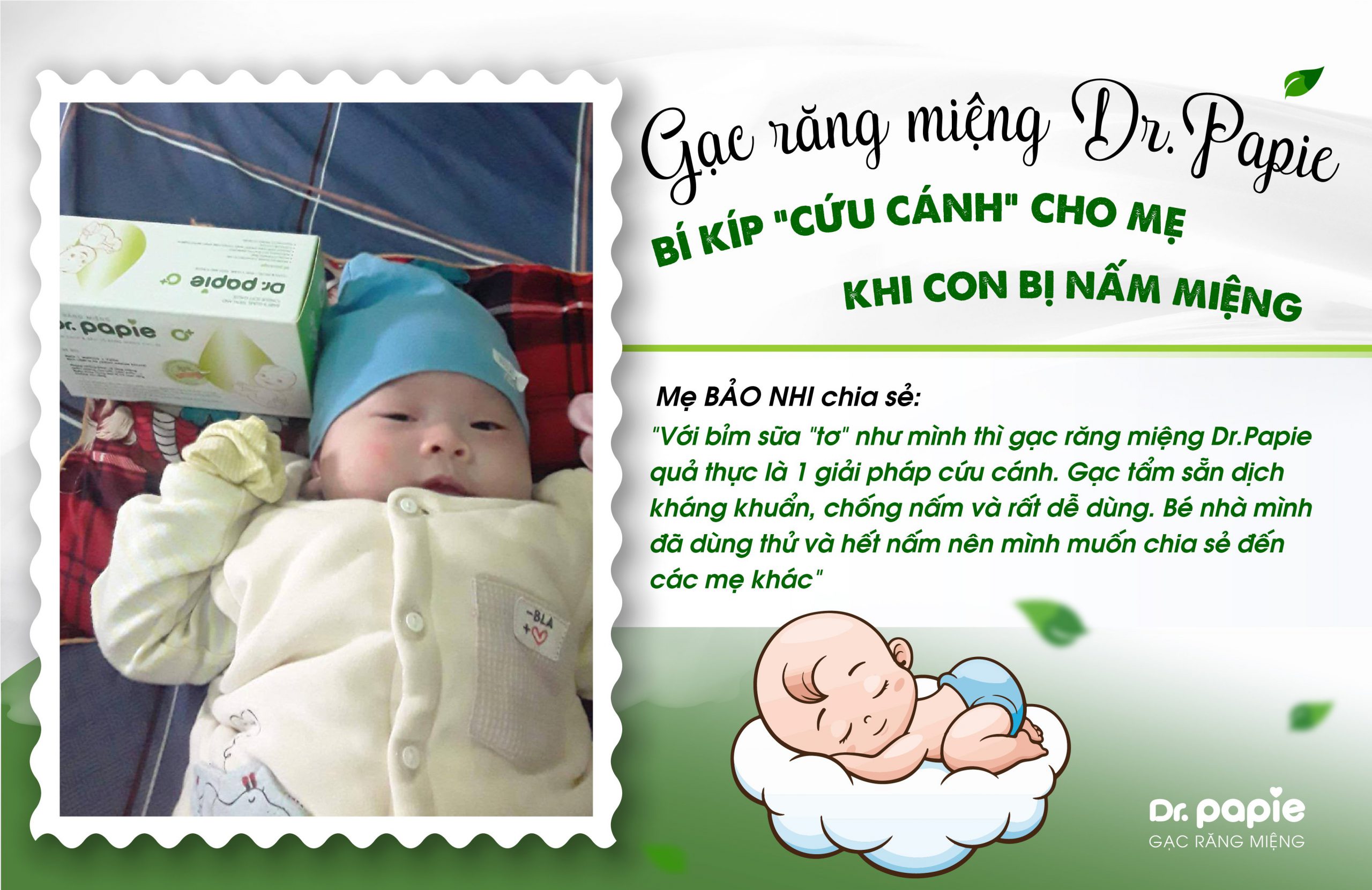 Nấm miệng ở trẻ em do Nấm Candida gây bệnh