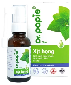 Xịt họng Dr.Papie