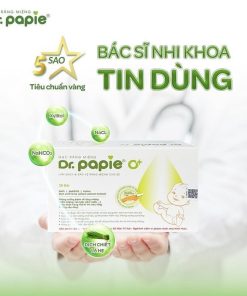 Gạc răng miệng Dr.Papie được chuyên gia Nhi khoa khuyên dùng