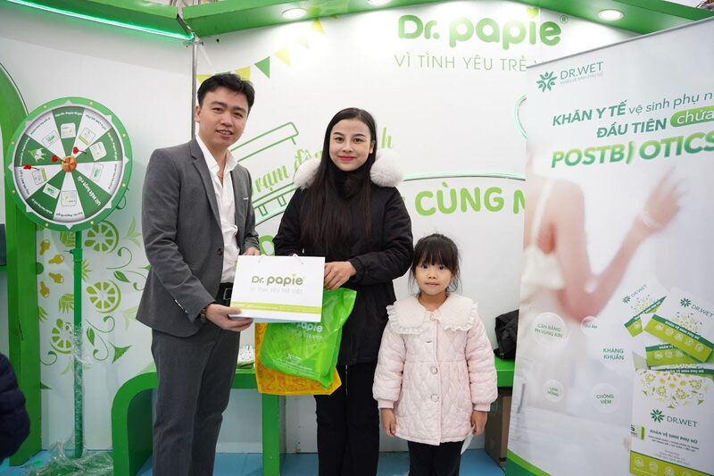 Dr.Papie đơn vị đồng hành cùng Hội chợ mẹ và bé lớn nhất Bắc Ninh 2023 “Hạnh phúc khi làm mẹ”