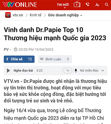 Báo chí nói về Dr.Papie (1)