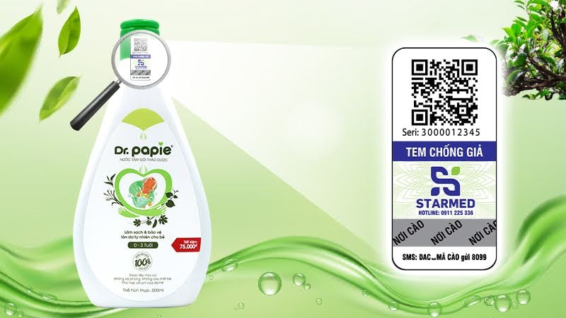 Tiết kiệm ngay 75.000 VNĐ với Nước tắm thảo dược Dr.Papie 500ml, mẹ đã mua chưa?