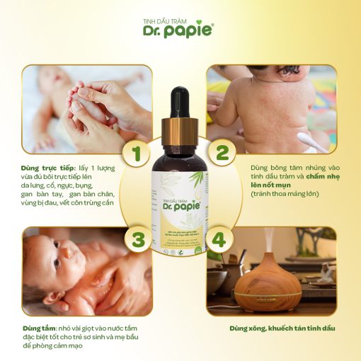 Tinh dầu tràm Dr.Papie 30ml