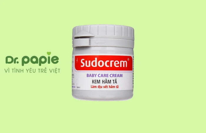 9+ cách trị hăm tã cho bé AN TOÀN áp dụng ngay tại nhà Kem trị hăm tã Sudocrem