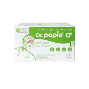Khăn hạ sốt Dr.Papie 0+ Khan ha sot Dr.Papie 0 2