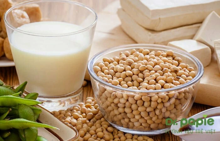 Đậu nành không tốt cho mẹ có bé bị chàm sữa