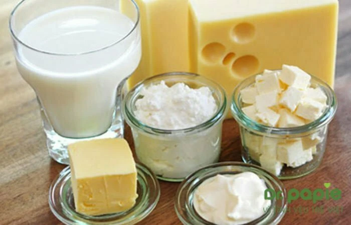 Các chế phẩm từ sữa không tốt cho mẹ có con bị chàm sữa