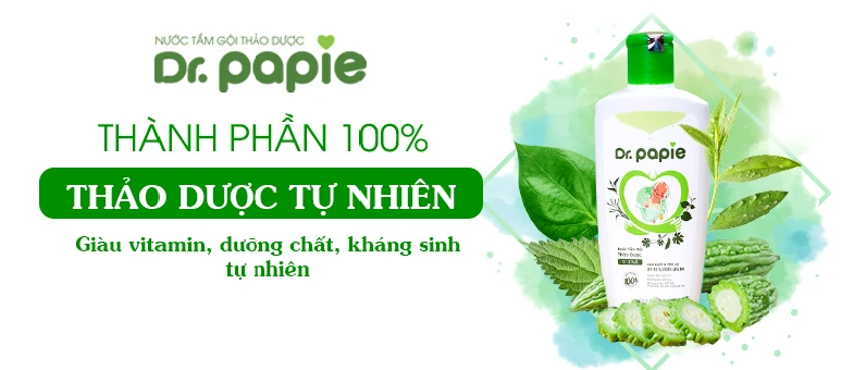 Nước tắm gội Dr.Papie (LP Ads) bn 03