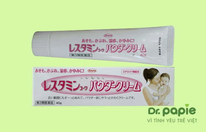 Cách trị rôm sảy cho bé chi tiết từng dạng bệnh tưởng khó hóa ra lại đơn giản đến vậy Kem bôi ngoài da Kowa trị rôm sảy