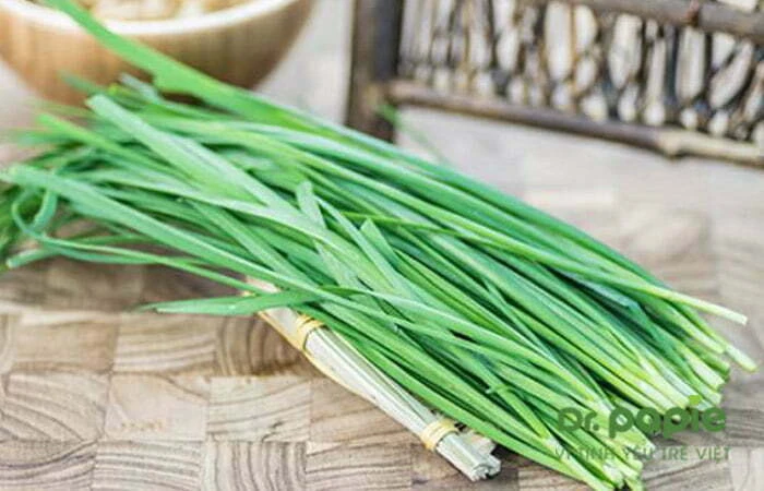 Chia sẻ mẹo mọc răng không sốt bằng lá hẹ của chuyên gia Dr.Papie Tác dụng của lá hẹ