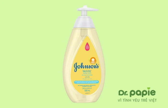 Chọn lựa sữa tắm cho bé da khô: Kinh nghiệm chọn mua và lưu ý khi dùng Sữa tắm cho em bé da khô Johnson’s Baby Top-To-Toe