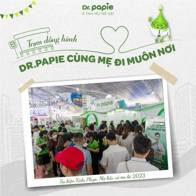 Dr.papie đồng hành cùng Kidsplaza trong sự kiện Festival Mẹ bầu và Em bé