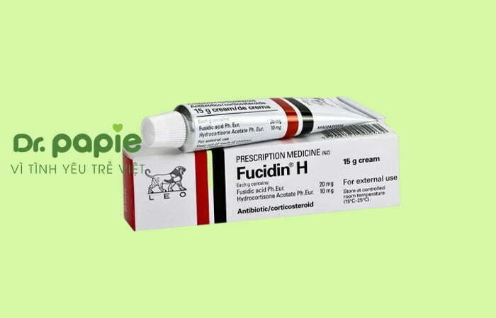 Danh sách 14 thuốc trị hăm tã cho trẻ sơ sinh theo tình trạng của bé thuốc trị hăm tã cho trẻ sơ sinh fucidin