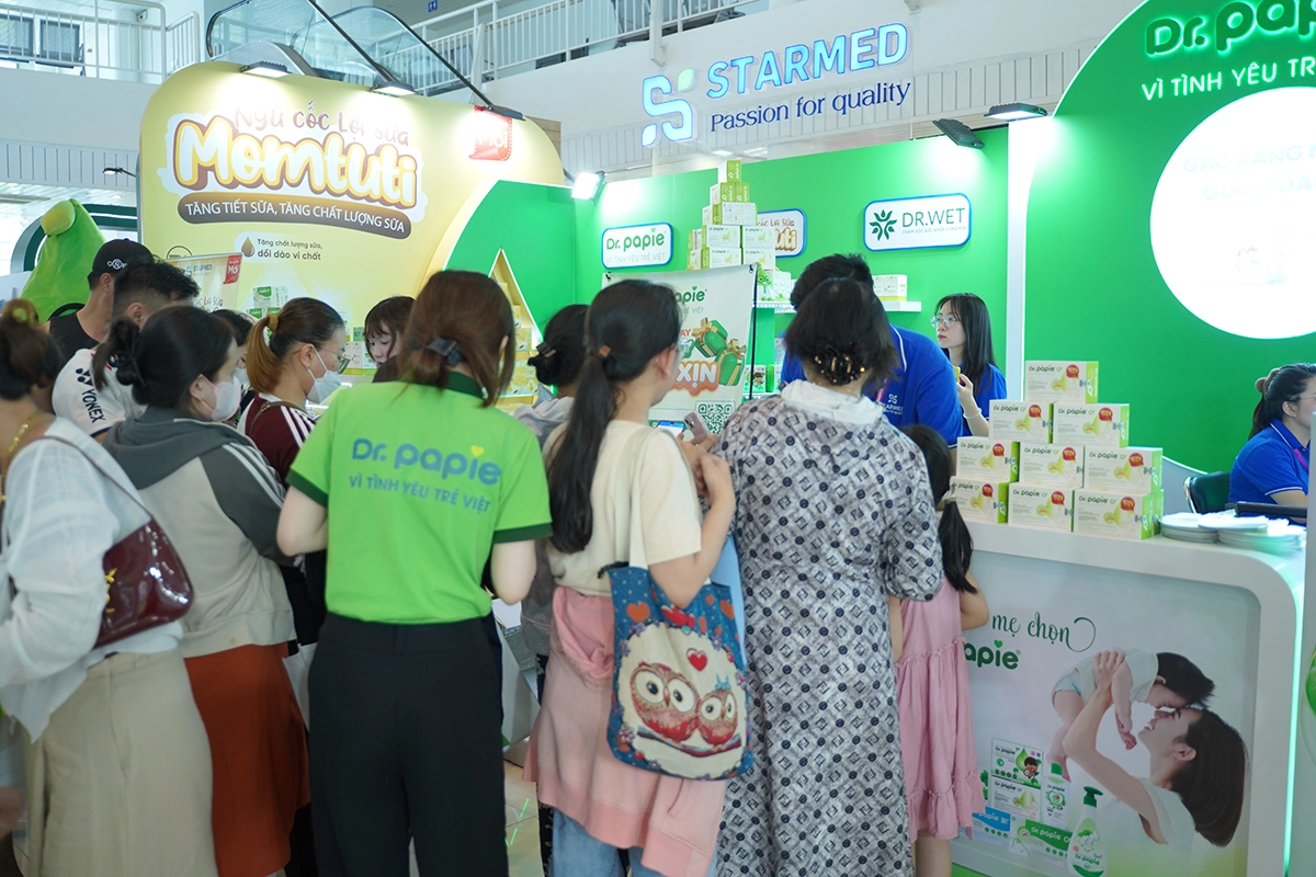 Dấu ấn đáng nhớ của Dr.Papie tại Vietbaby Fair Đà Nẵng 2025 dau an dang nho cua dr papie tai vietbaby fair da nang 2025 6