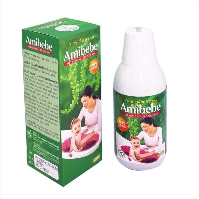 Nước tắm thảo dược Amibebe 