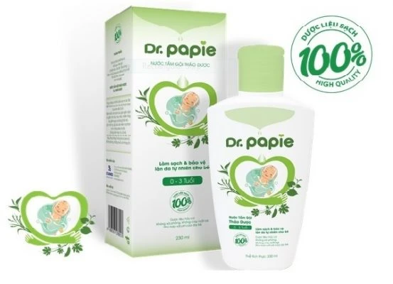 Sữa tắm thảo dược Dr.Papie