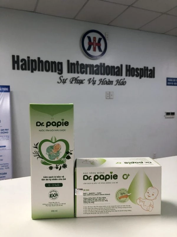 Dr.papie tài trợ chương trình hội thảo tiền sản Combo sản phẩm Dr.papie cao cấp dành cho trẻ em