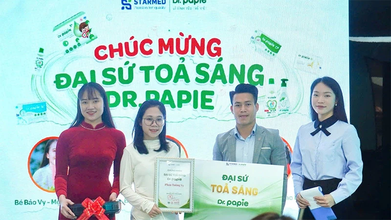 Dr.Papie Tổ Chức Lễ Trao Giải Cuộc Thi "Đi Tìm Đại Sứ Dr.Papie 2024” dr papie to chuc le trao giai cuoc thi di tim dai su dr papie 2024 3
