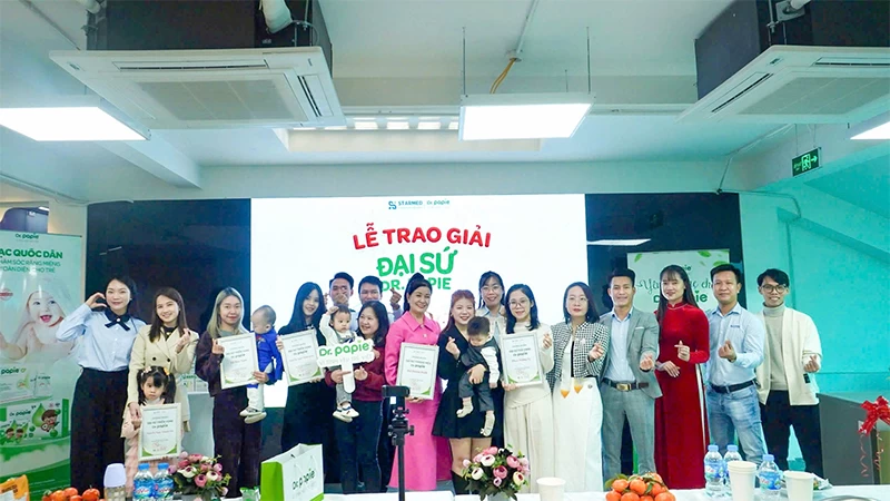 Dr.Papie Tổ Chức Lễ Trao Giải Cuộc Thi "Đi Tìm Đại Sứ Dr.Papie 2024” dr papie to chuc le trao giai cuoc thi di tim dai su dr papie 2024