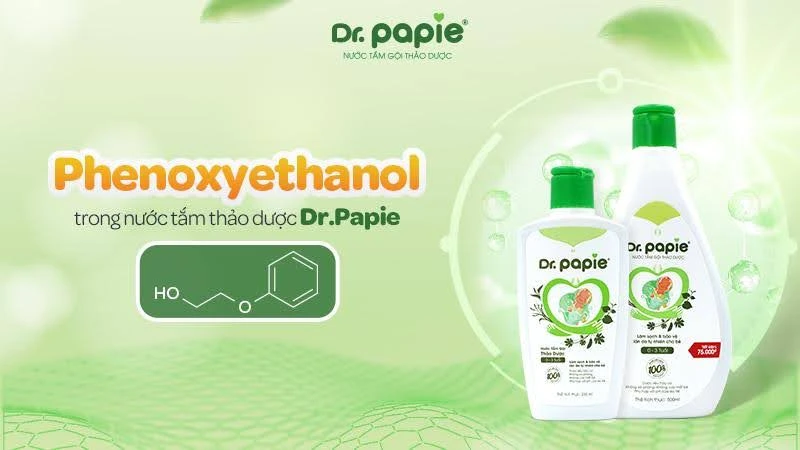 giai ma thanh phan phenoxyethanol va methyl 4 hydroxybenzoate co trong nuoc tam thao duoc dr papie 1