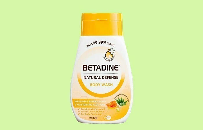 Kinh nghiệm chọn mua và 11 loại nước tắm, sữa tắm diệt khuẩn cho bé Sữa tắm diệt khuẩn cho bé Betadine