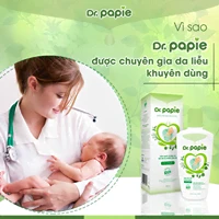 Mẹo chữa hăm tã ở trẻ nhỏ an toàn, hiệu quả nhất. Chuyên gia khuyên mẹ dùng nước tắm gội thảo dược Dr.papie khi bé bị hăm tã