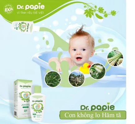 Mẹo chữa hăm tã ở trẻ nhỏ an toàn, hiệu quả nhất. Có nước tắm thảo dược Dr.papie hăm tã ở trẻ nhỏ không còn là nỗi lo của mẹ
