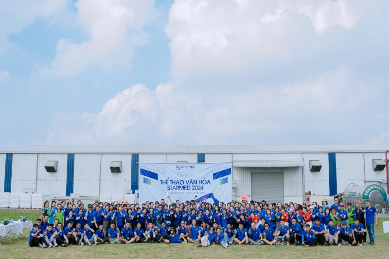 Ngày hội Thể thao Văn hoá Starmed 2024 - Hợp sức đồng lòng – Thành công về đích Ngày hội Thể thao Văn hoá Starmed 2024 - Hợp sức đồng lòng – Thành công về đích