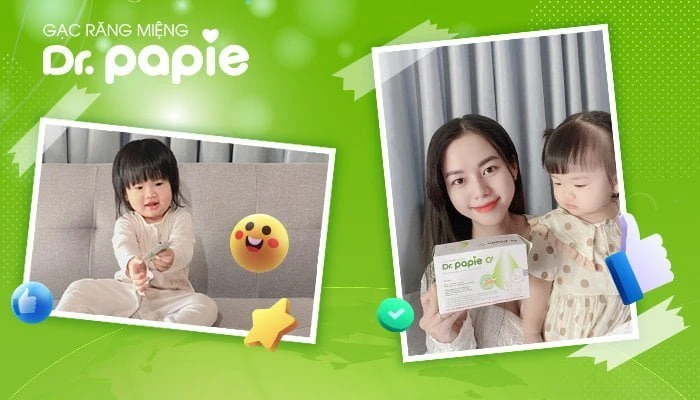 Rơ lưỡi cho bé Dr.Papie - Đánh giá “siêu chân thực” của người dùng gac_ro_luoi_cho_be_dr_papie_duoc_me_dung_tin_tuong_lua_chon