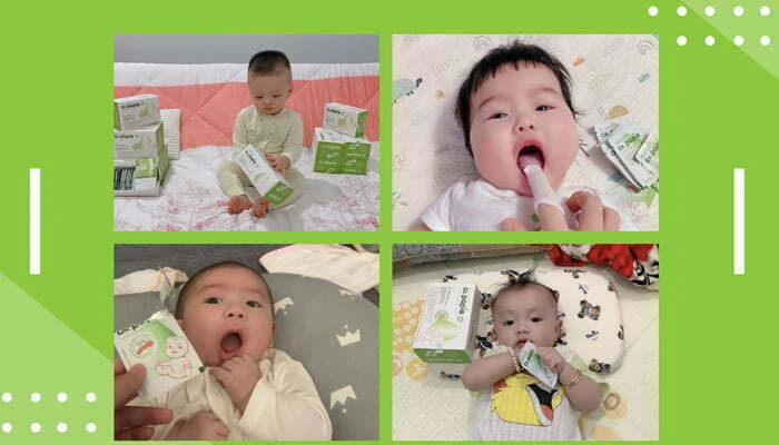 Dr.Papie có mùi, vị dễ chịu nên bé rất hợp tác khi sử dụng 
