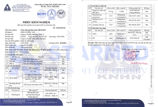 Nước tắm gội Dr.Papie (LP Ads) st91