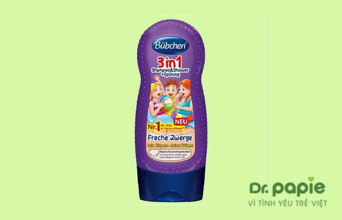 Sữa tắm cho trẻ sơ sinh: Kinh nghiệm chọn mua và cách dùng Sữa tắm, gội và xả Bubchen 3 trong 1