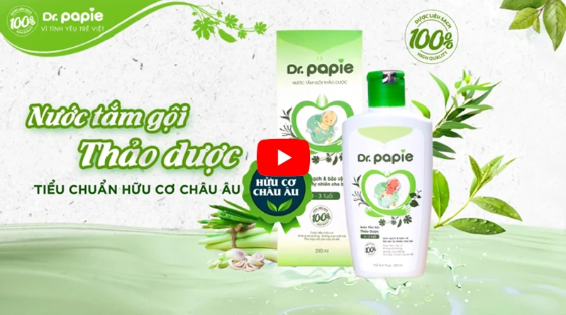 Nước tắm gội Dr.Papie (LP Ads) thumnail video