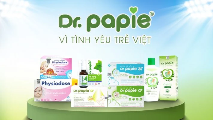 thuong hieu dr papie vinh du nhan giai thuong top 10 thuong hieu manh quoc gia 2023 1