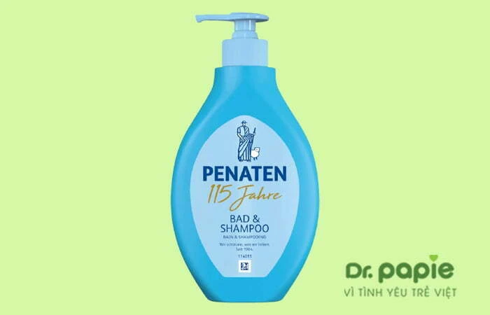 TOP 5+ loại nước tắm, sữa tắm cho bé không cần tráng lại Sữa tắm không cần tráng lại Penaten