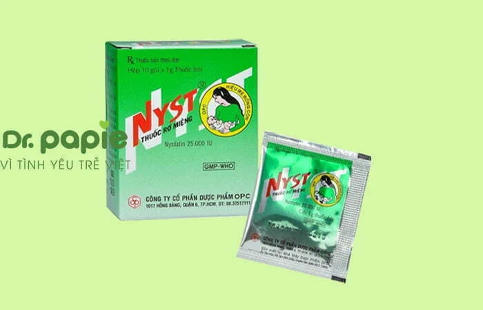 Top 5 Thuốc Chữa Nấm Miệng Cho Bé Khỏi Nhanh Và An Toàn Mẹ Nên Biết Thuốc chữa nấm miệng ở trẻ em Nystatin
