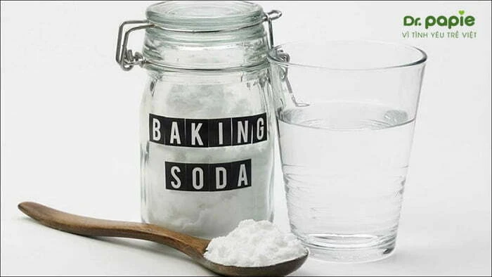 Banking Sôda trị tưa lưỡi trẻ sơ sinh