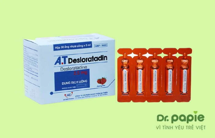 Trẻ phát ban sau sốt: nguyên nhân và chăm sóc giúp trẻ nhanh khỏi Thuốc kháng histamin H1 dùng cho bé phát ban sau sốt