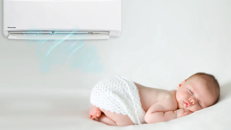 Có nên dùng điều hoà cho trẻ sơ sinh không Có nên dùng điều hoà cho trẻ sơ sinh không