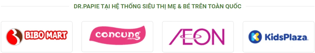 Gạc răng miệng trẻ em Dr.Papie được săn lùng những ngày qua vì sao? Các cửa hàng mẹ bé trên toàn quốc