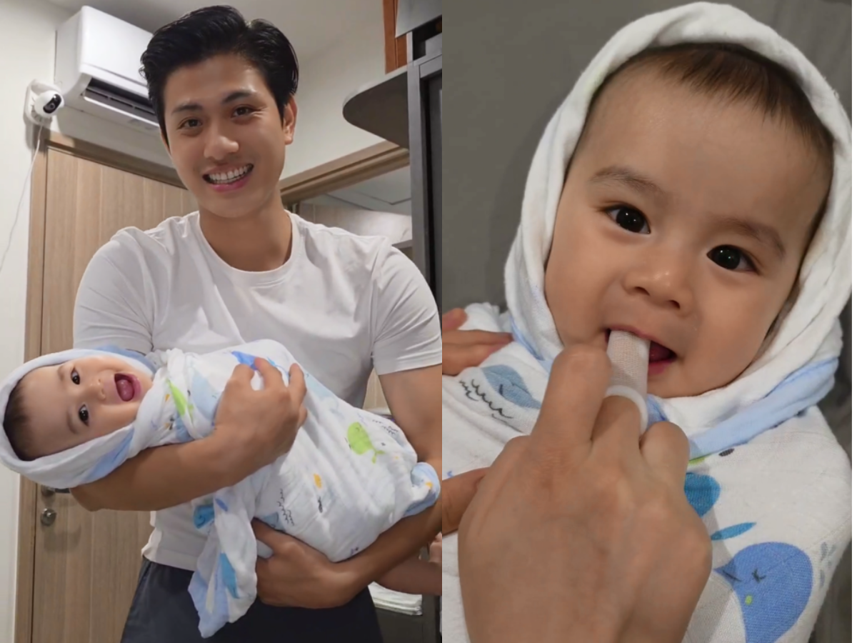 Gạc Dr.Papie giúp bé Đậu chưa từng tưa lưỡi! 1 Gac Dr.Papie giup be Dau chua tung tua luoi 2