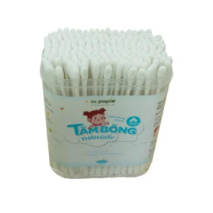 Alternative view of Tăm bông thân giấy Dr.Papie (cho bé 2+ tuổi)