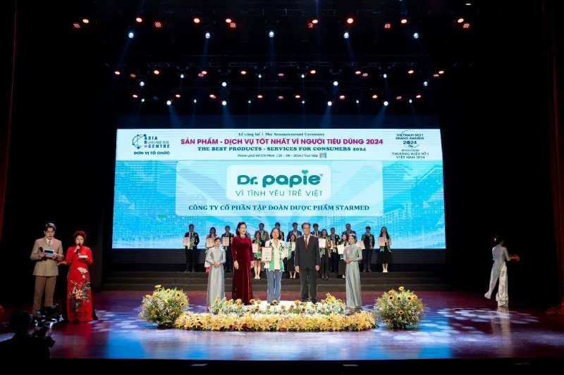 Gạc Dr.Papie nhận giải “Top 10 Sản phẩm – Dịch vụ tốt nhất vì Người tiêu dùng 2024” Dr.Papie được vinh danh Top 10 Sản phẩm – Dịch vụ tốt nhất vì Người tiêu dùng 2024